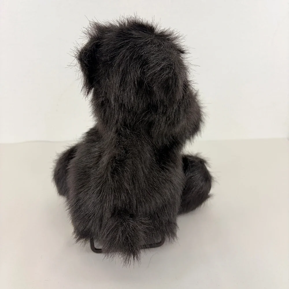 Folkmanis Baby Black Bear Hand Puppet Plush Black Brown Realistic 2232